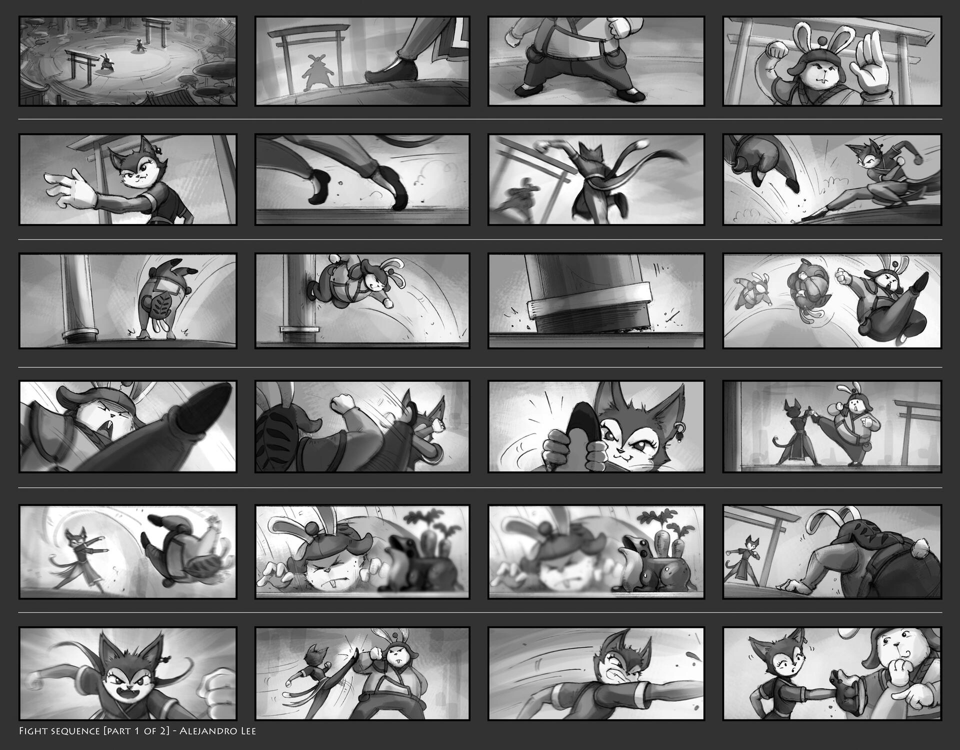 Kung Fu Rabbit 1 of 2