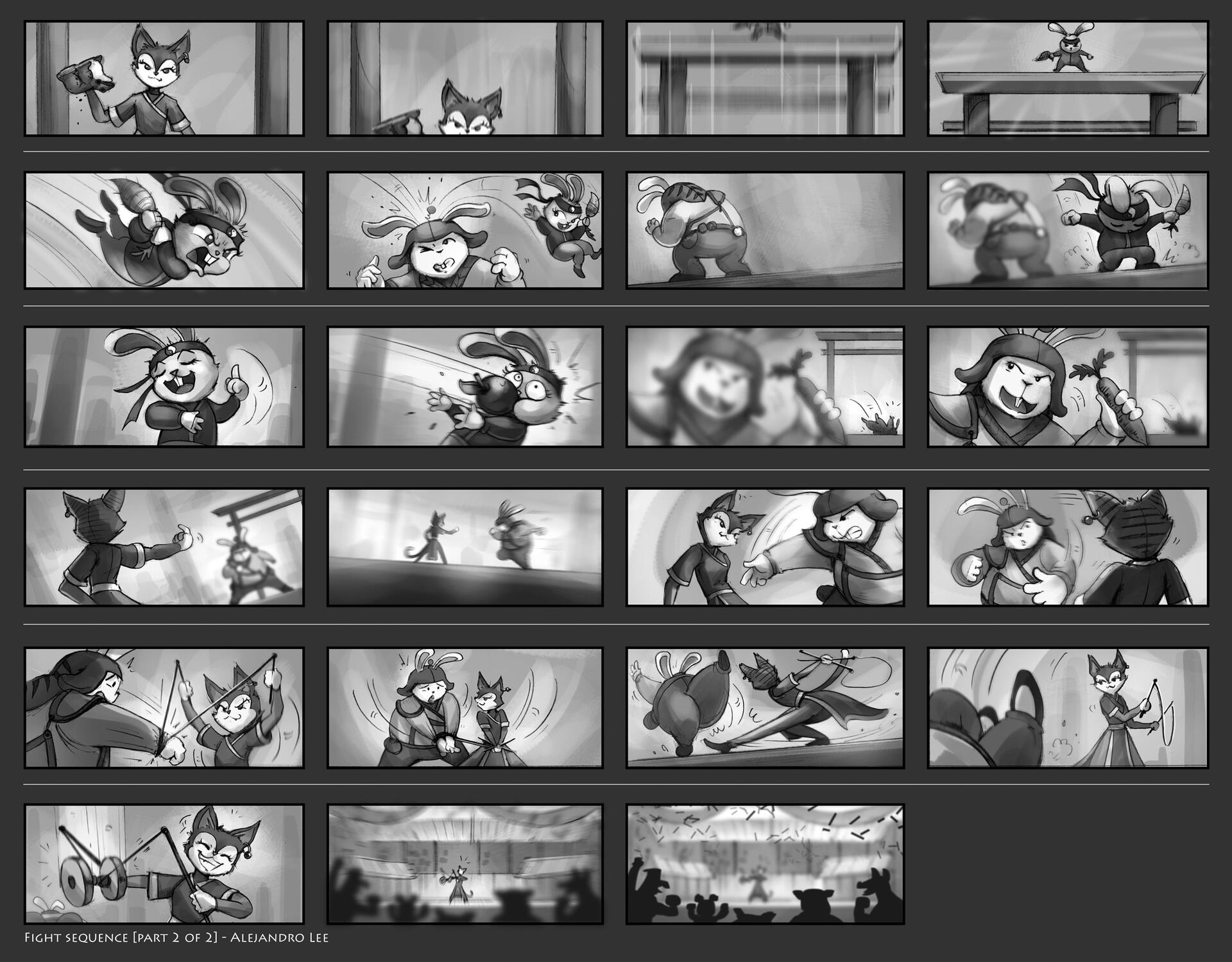 Kung Fu Rabbit 2 of 2